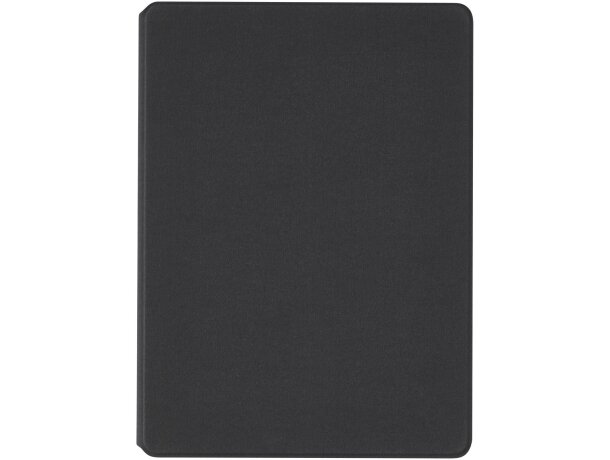 Portafolios Kunveno con papel FSC y poliéster reciclado Negro intenso detalle 12