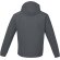 Chaqueta ligera impermeable hombre Dinlas con capucha enrollable Gris tormenta detalle 18