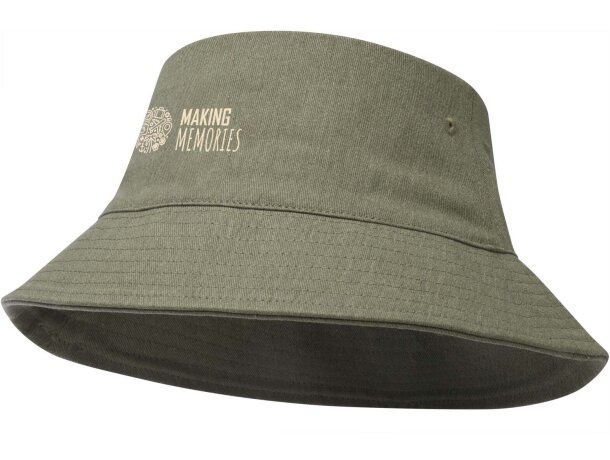 Sombrero reciclado Wicklow con certificación Aware Verde detalle 7