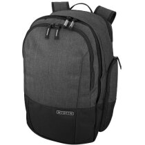Mochila de poliéster 600d para portátil de 15” personalizada gris Mochila de poliéster 600d para portátil de 15” personalizada gris