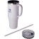 Vaso térmico con pajita Melbourne 1200ml acero reciclado detalle 1
