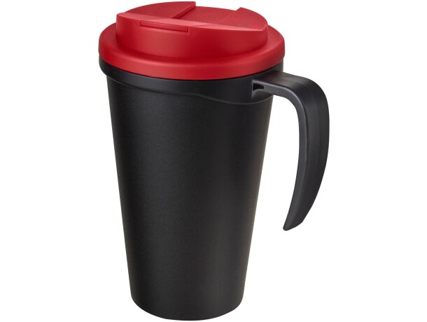 Americano® Grande taza 350 ml con tapa antigoteo personalizado