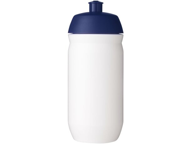 Bidón deportivo HydroFlex 500 ml flexible con tapa abatible Azul/blanco detalle 20