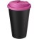 Americano® Eco Vaso reciclado de 350 ml con tapa antigoteo Rosa/negro intenso