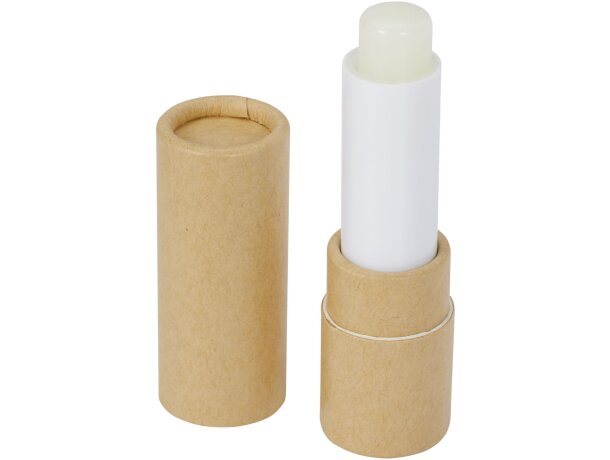 Bálsamo labial Adony SPF15 en envase de papel reciclado Azul marino detalle 20