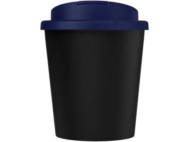 Vaso reciclado de 250 ml con tapa antigoteo Americano® Espresso Eco con logo