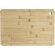 Tabla de cortar bambú Harp sostenible y versátil Natural detalle 3