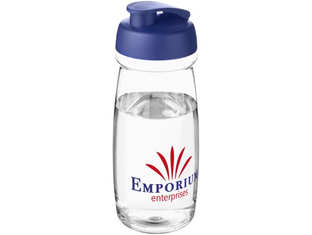 H2O Active® Pulse Bidón deportivo con Tapa Flip de 600 ml Transparente/azul detalle 59