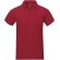 Polo de manga corta algodón BCI 200 g/m2 Elevate Life Calgary Rojo detalle 26