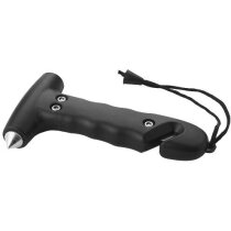 Martillo de emergencia para coches grabado negro intenso Martillo de emergencia para coches grabado negro intenso