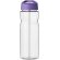 H2O Active® Base Bidón deportivo con tapa con boquilla de 650 ml Transparente/morado detalle 86