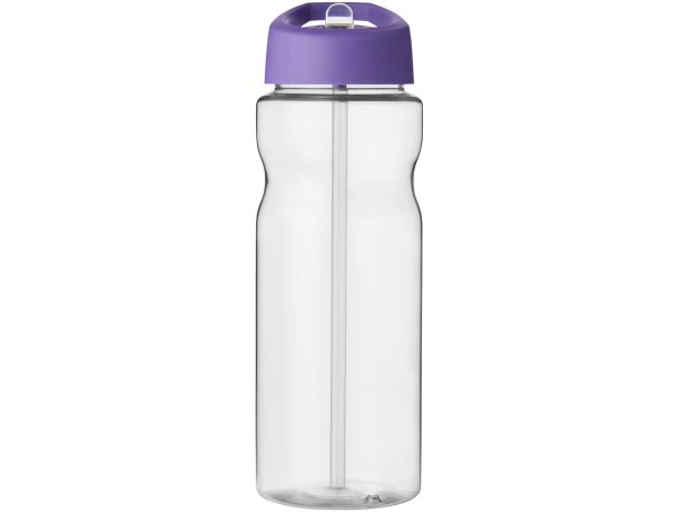 H2O Active® Base Bidón deportivo con tapa con boquilla de 650 ml Transparente/morado detalle 85