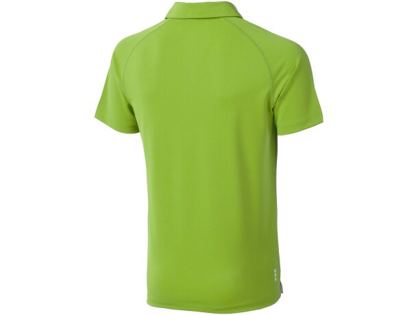 Polo unisex manga corta ottawa de Elevate 220 gr Verde manzana detalle 26