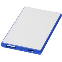 Batería externa de 2000 mah personalizada blanca Batería externa de 2000 mah personalizada blanca