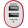 Adaptador doble para coche con usb personalizado
