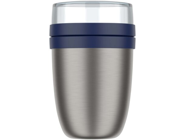 Fiambrera térmica Mepal Ellipse 500+200 ml doble compartimento detalle 2