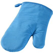 Guante de horno de color personalizado azul Guante de horno de color personalizado azul