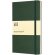Libreta tapa dura rayada Classic Moleskine con cierre elástico Verde mirto
