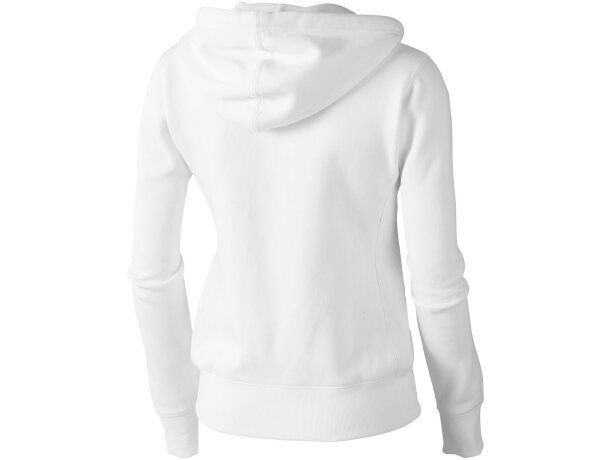 Sudadera de mujer cuello contrastado personalizada