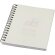 Cuaderno espiral A6 Desk-Mate reciclado 50 hojas personalizable Blanco marfil detalle 4