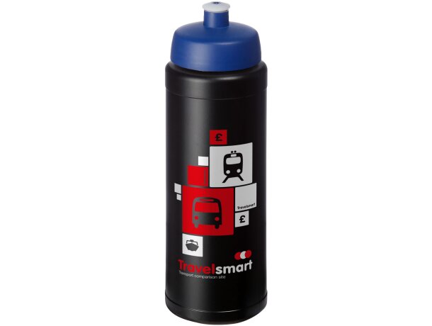 Baseline® Plus Bidón deportivo con tapa de 750 ml con asa Negro intenso/azul detalle 37