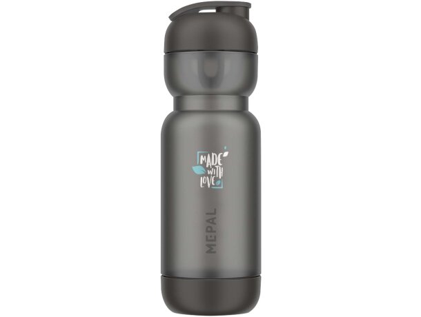 Bidón deportivo Mepal Shaker 800 ml con mezclador integrado Negro intenso detalle 4