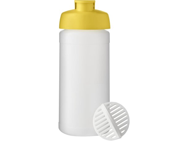 Bidón mezclador de 500 ml Baseline Plus Amarillo/transparente escarchado detalle 6