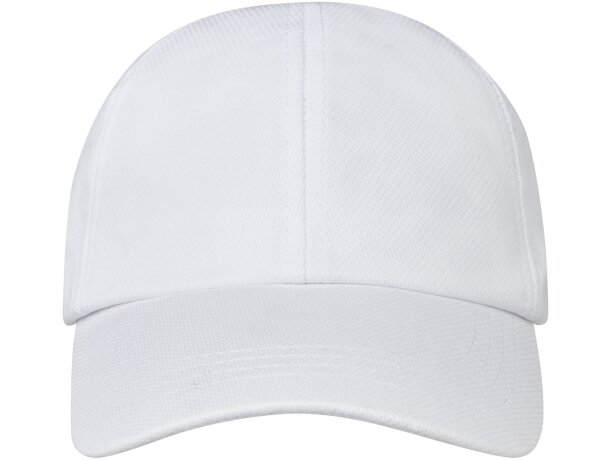 Gorra fit fresca de 6 paneles Blanco detalle 2