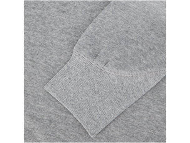 Sudadera con capucha unisex Laguna algodón BCI y poliéster Gris mezcla detalle 22