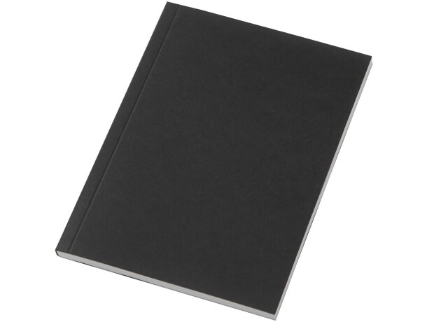 Libreta A6 tapa blanda Novella Austen papel FSC Negro intenso detalle 9