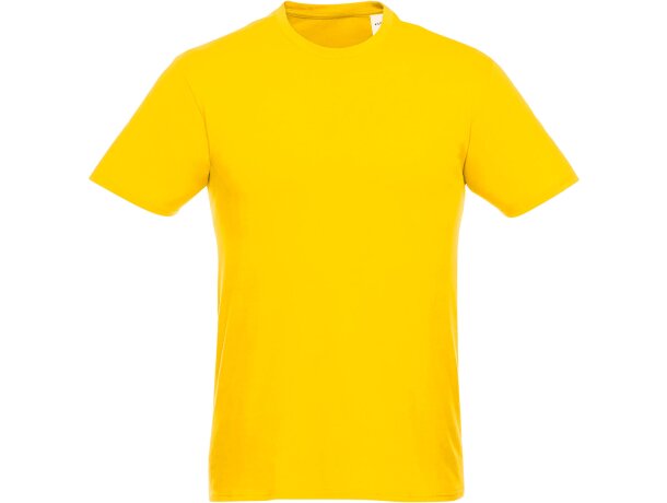 Camiseta de manga corta para hombre Heros Amarillo detalle 10