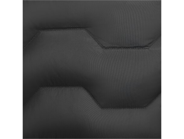 Chaqueta aislante reciclada GRS Petalite para mujer Negro intenso detalle 23