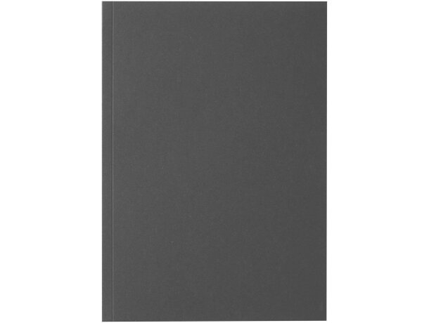 Libreta A5 Novella Austen tapa blanda papel reciclado Carbón detalle 22