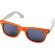 Gafas de sol de color liso Sun Ray Naranja