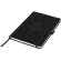 Libreta A5 de ante Carbony Negro intenso detalle 8
