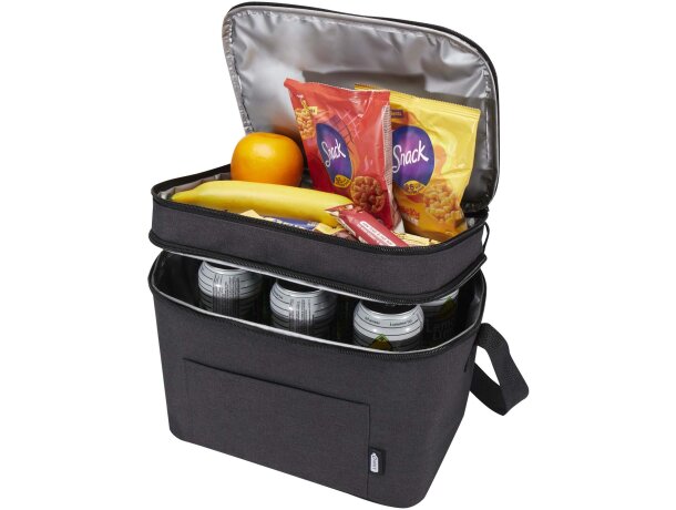 Bolsa nevera Tundra 13L poliéster reciclado certificado GRS detalle 14