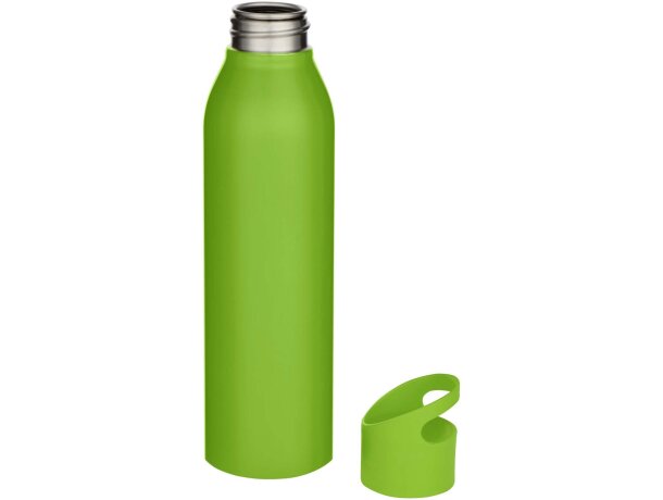 Botella Sky de acero inoxidable reciclado con asa 650 ml Verde manzana detalle 24