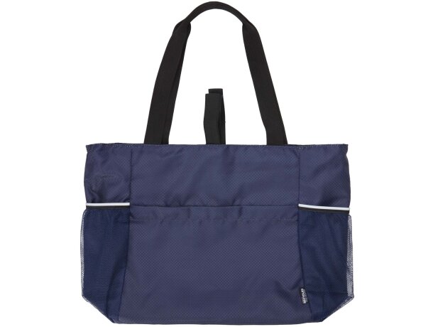 Bolsa tote Nomad 18L yoga poliéster reciclado certificado GRS Azul marino detalle 8