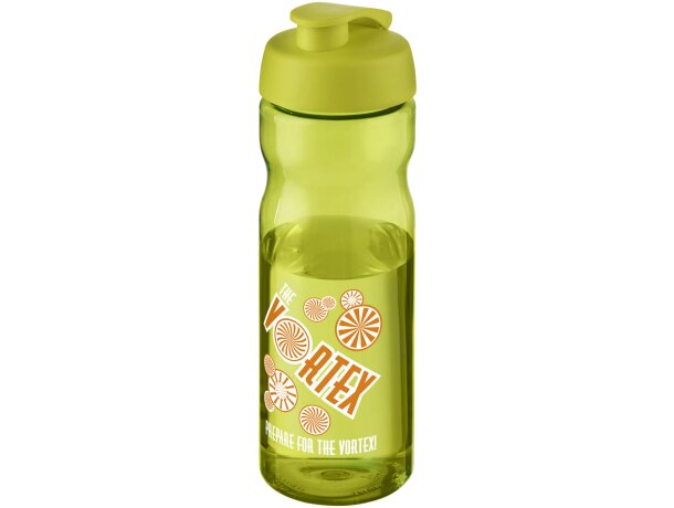 H2O Active® Base Bidón deportivo con Tapa Flip de 650 ml Lima/lima detalle 4