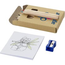 Caja para colorear de 8 piezas personalizada