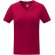 Camiseta de manga corta y cuello en V para mujer Somoto Rojo detalle 7