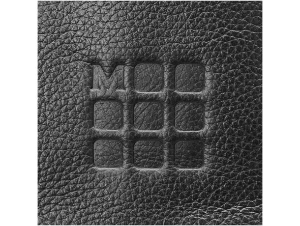 Mochila de piel Moleskine Classic con compartimento portátil Negro intenso detalle 7