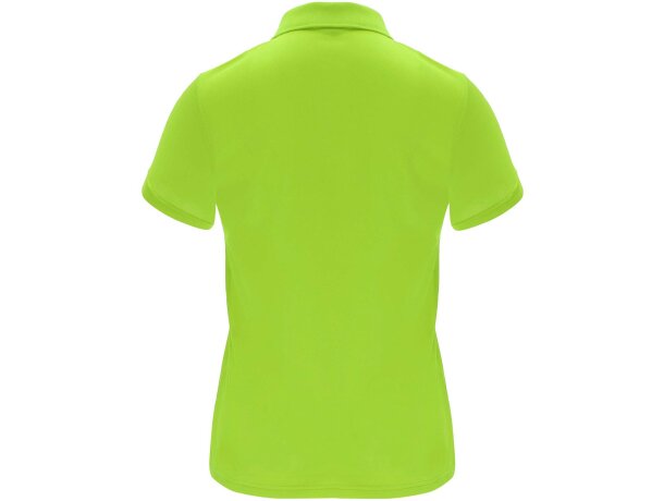 Polo deportivo de manga corta para mujer Monzha Roly Lima detalle 30