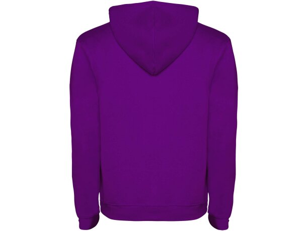 Sudadera con capucha infantil Urban Roly bicolor personalizable Morado detalle 41