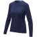 Camiseta de manga larga de mujer ponoka de Elevate 200 gr azul marino