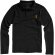 Polos serigrafiados algodón 200 g/m2 Oakville Negro intenso detalle 21
