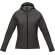 Chaqueta softshell reciclada Coltan para mujer con GRS Gris tormenta detalle 10