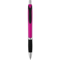 Bolígrafo de color liso con empuñadura de goma Turbo personalizado