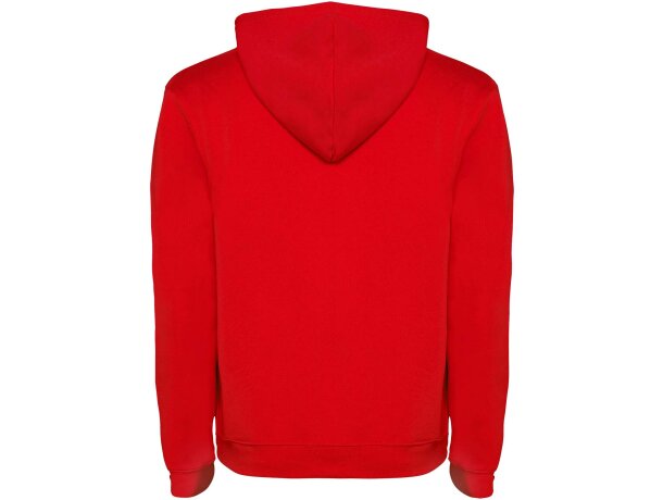 Sudadera con capucha infantil Urban Roly bicolor personalizable Rojo detalle 38