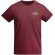 Camiseta manga corta infantil algodón orgánico Breda Roly Granate detalle 33